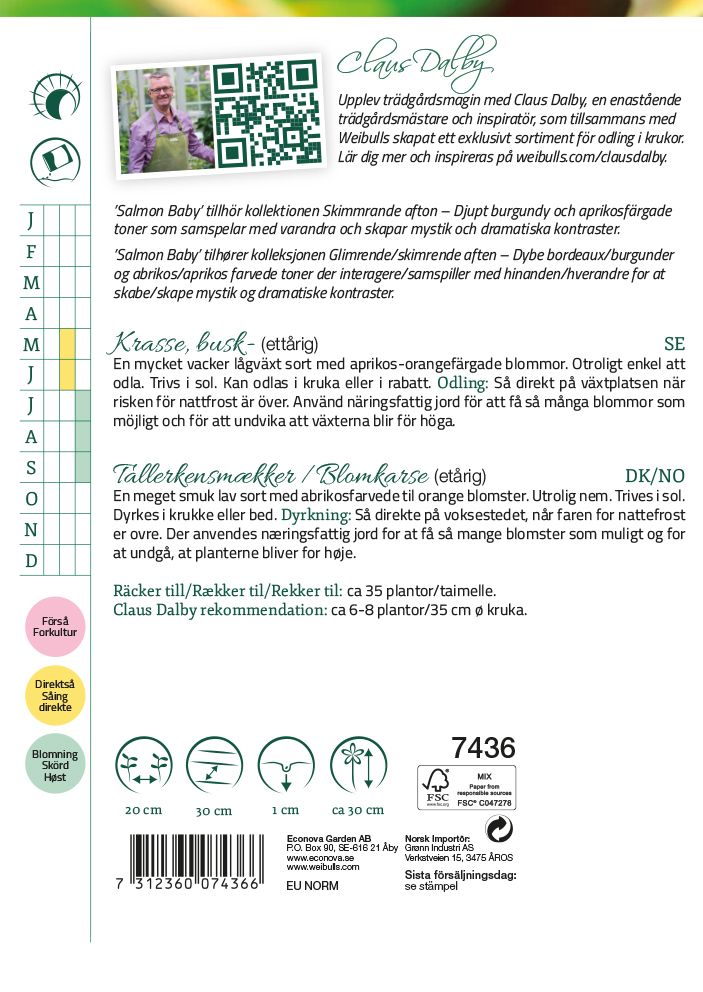 Krasse, busk-