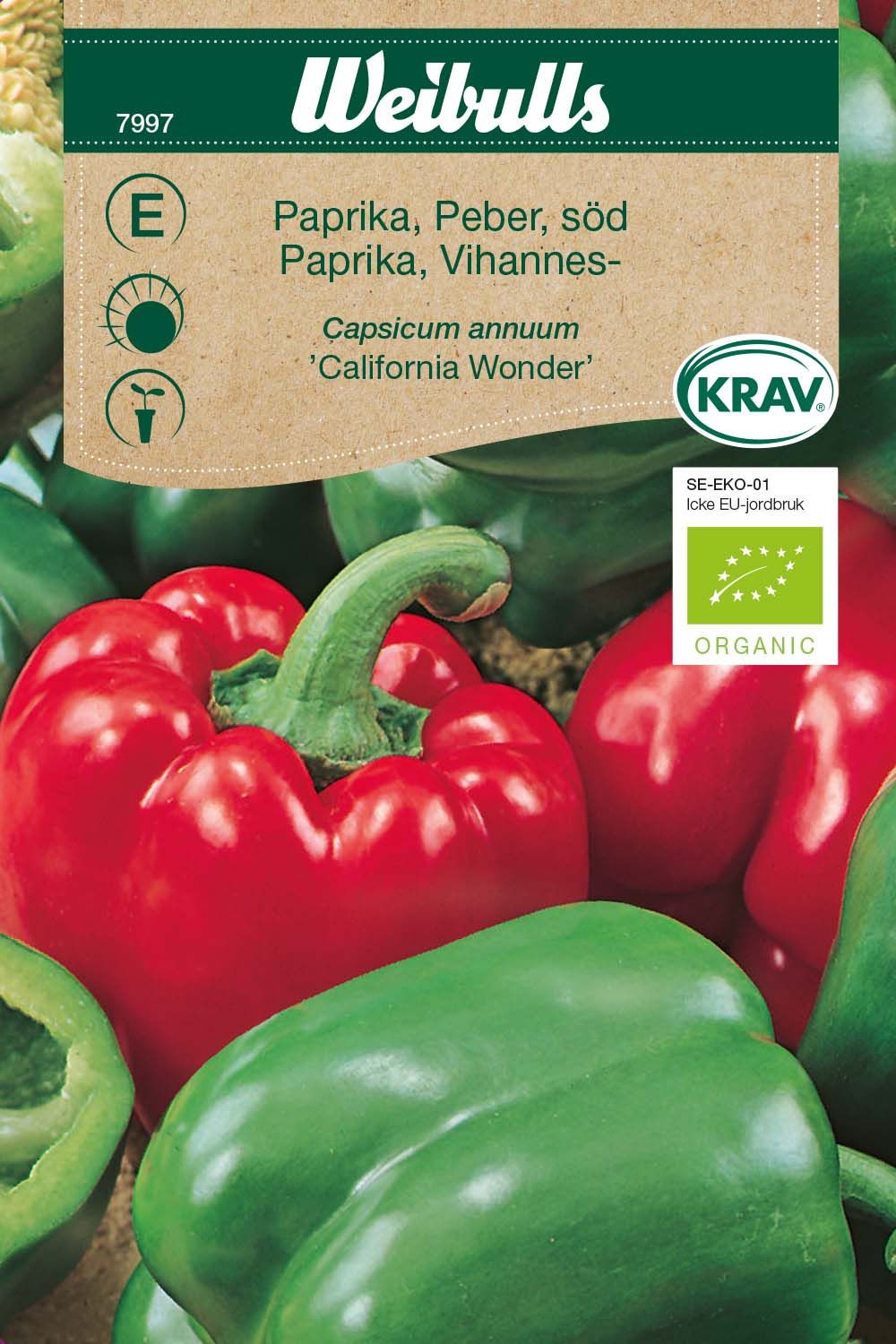 Paprika KRAV