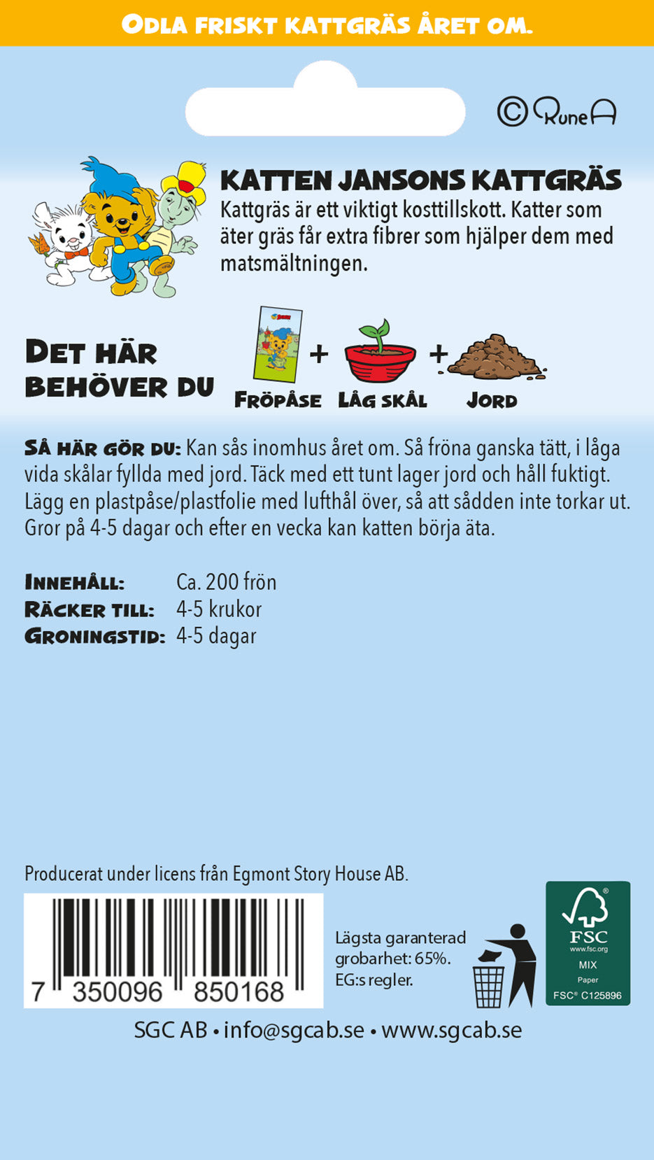 Kattgräs