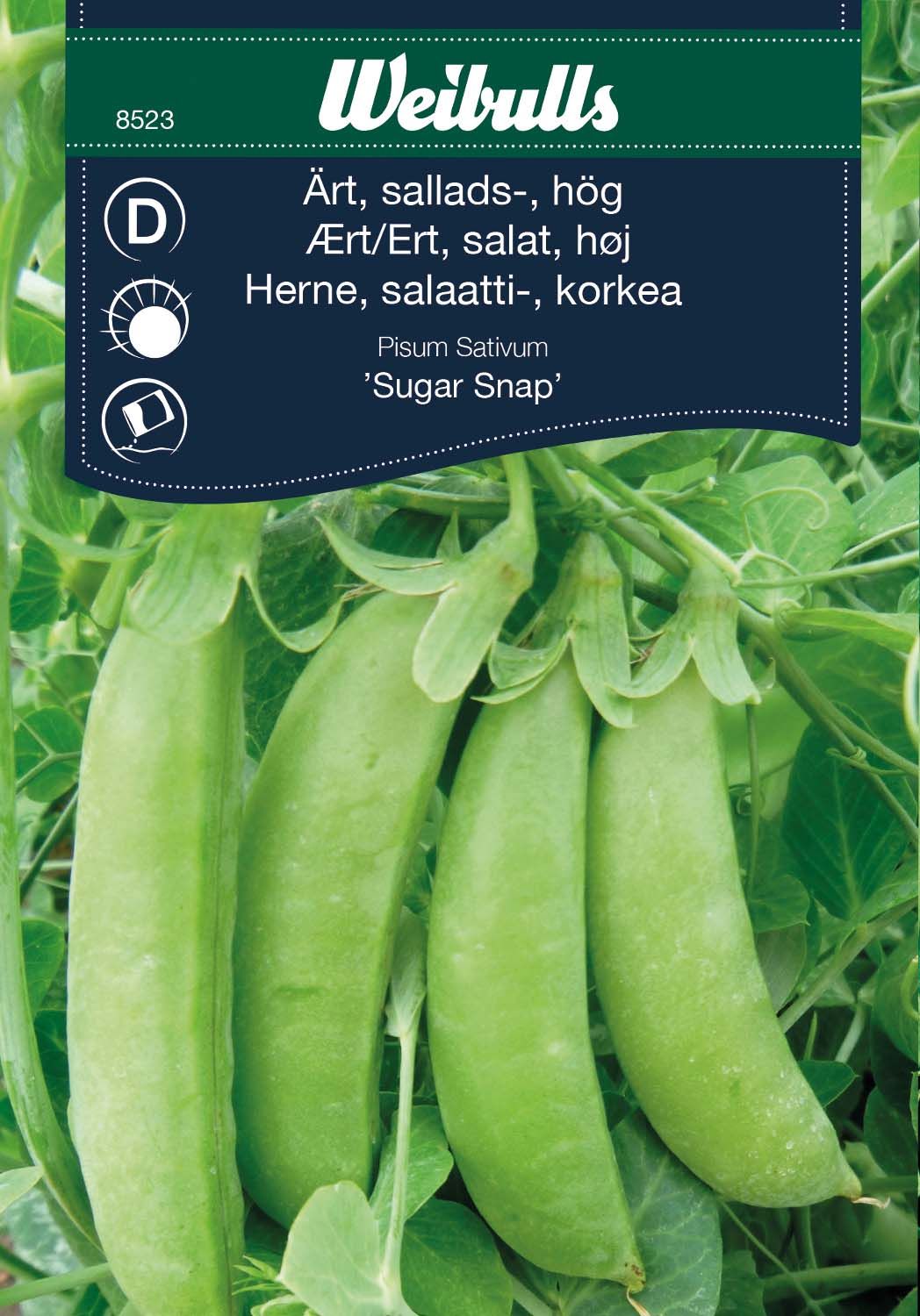 Ärt,sallads-, hög