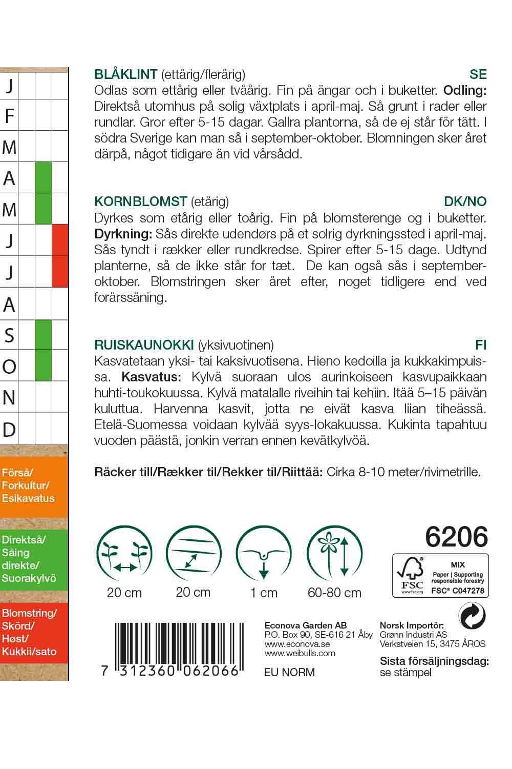 Blåklint KRAV