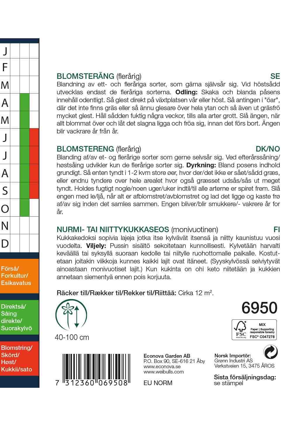 Blomsterängsblandn storp