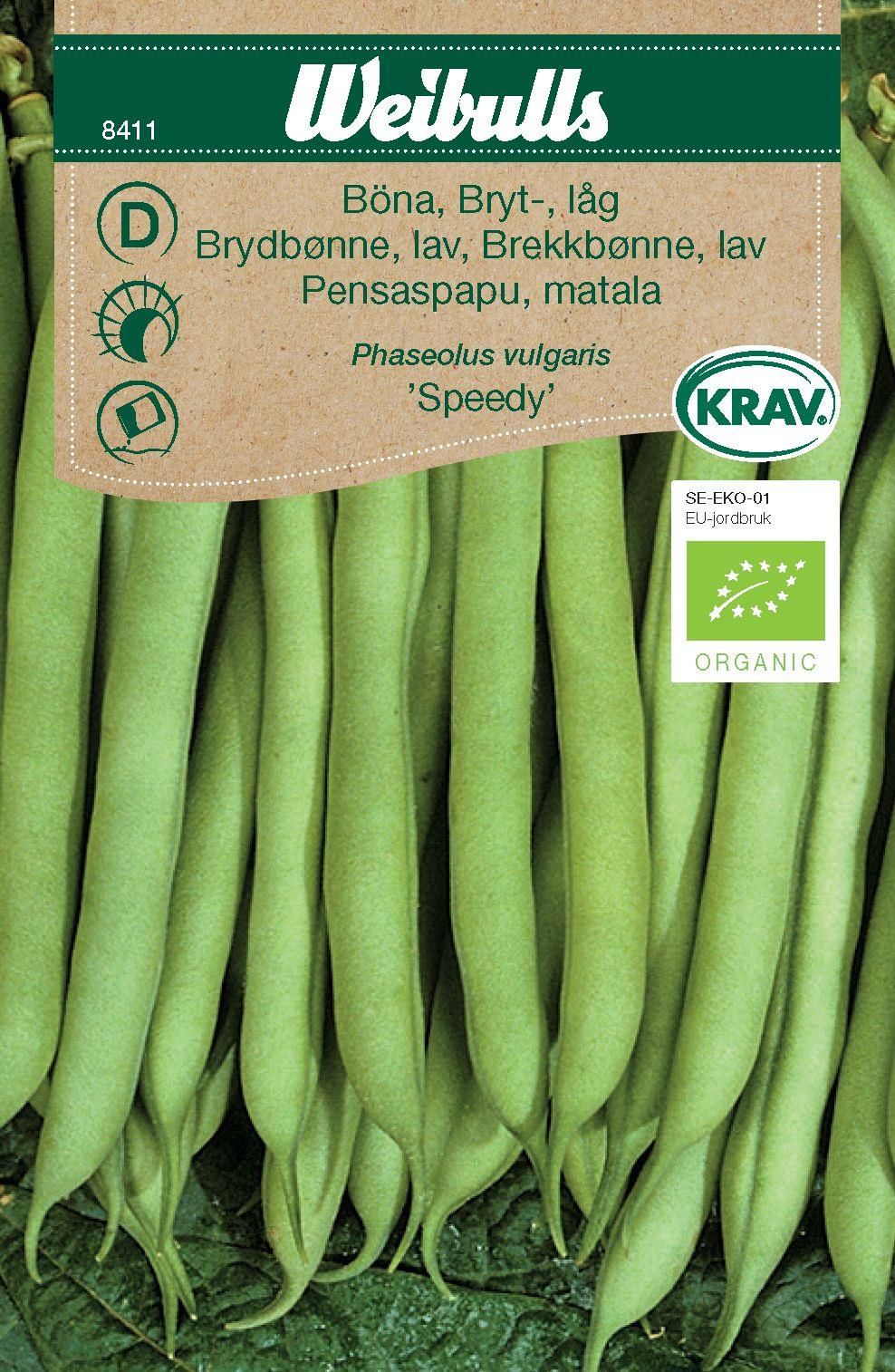 Böna, bryt, låg KRAV Speedy