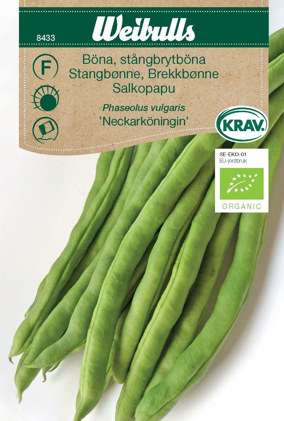 Böna, KRAV stångbrytböna