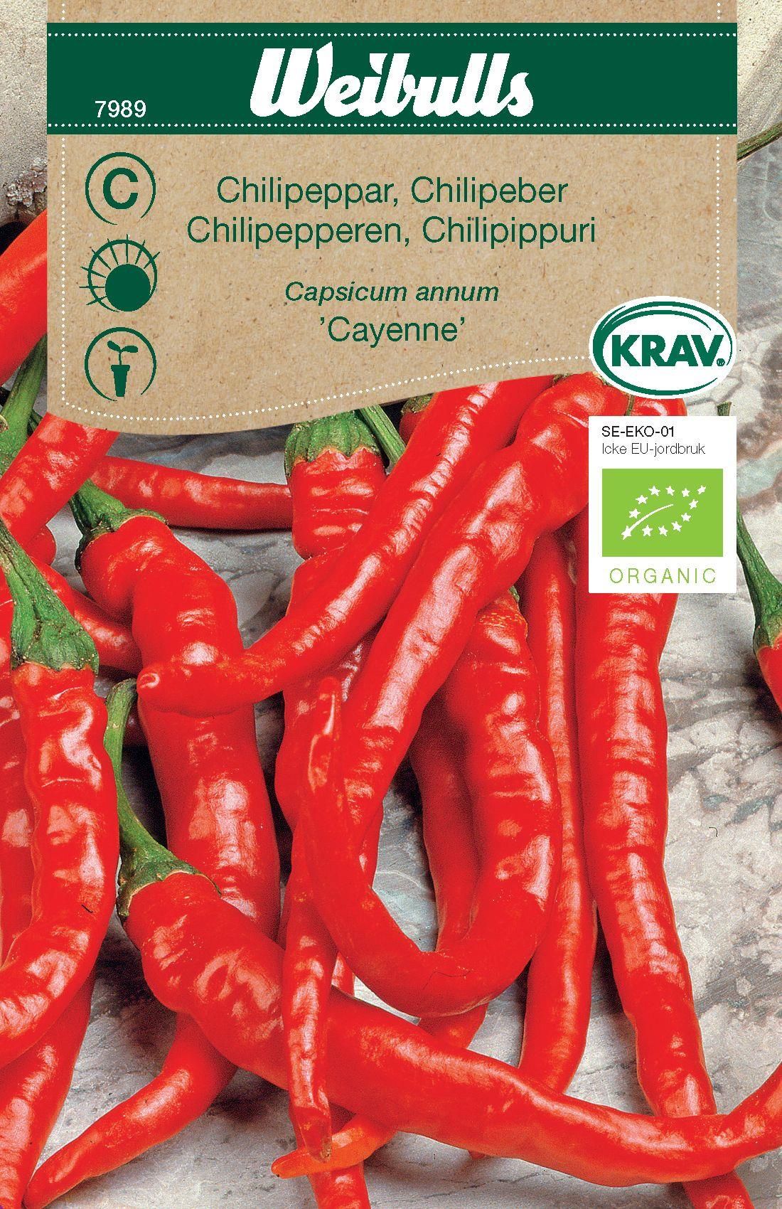 Chili KRAVorganic Long slim