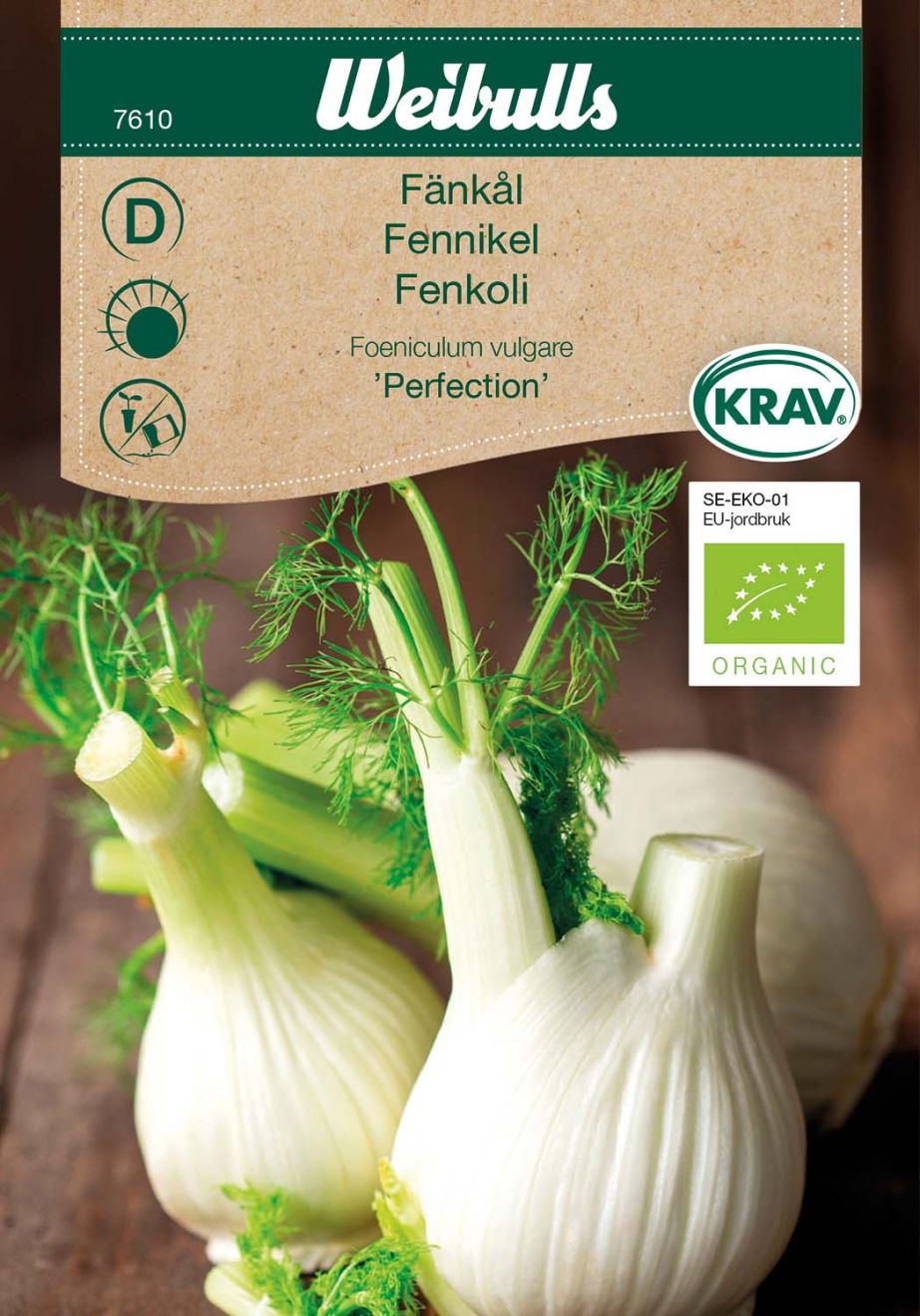 Fänkål, söt KRAV