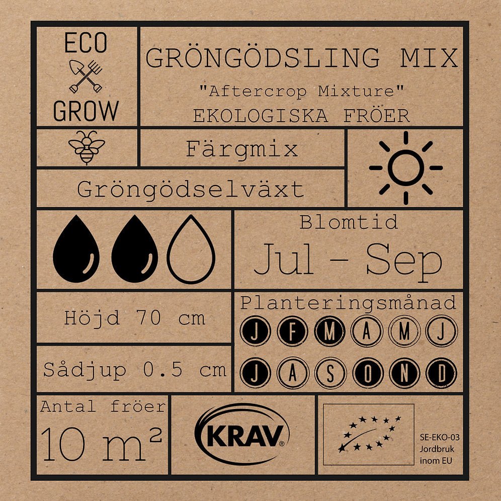 Gröngödsling mix