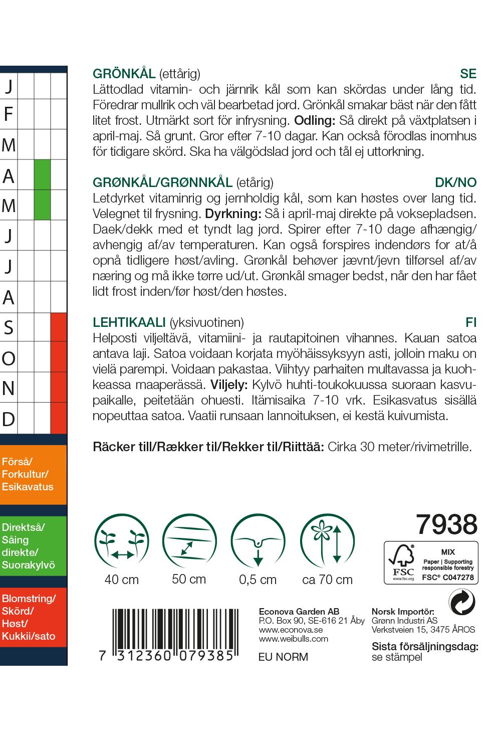 Kål, grönkål