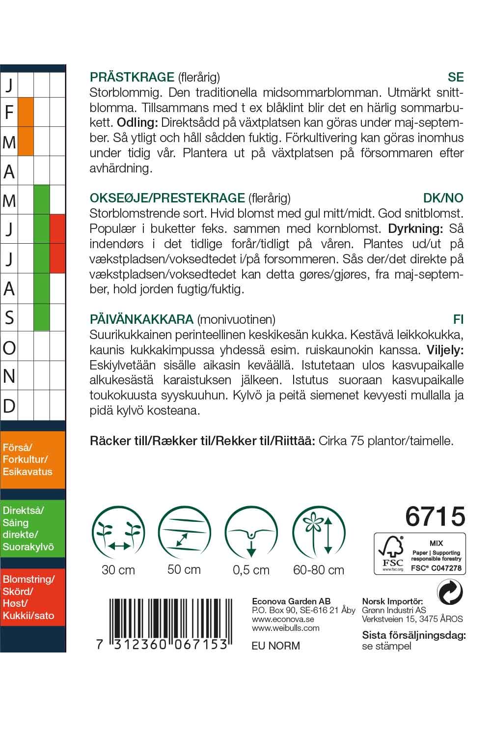 krage, Präst-