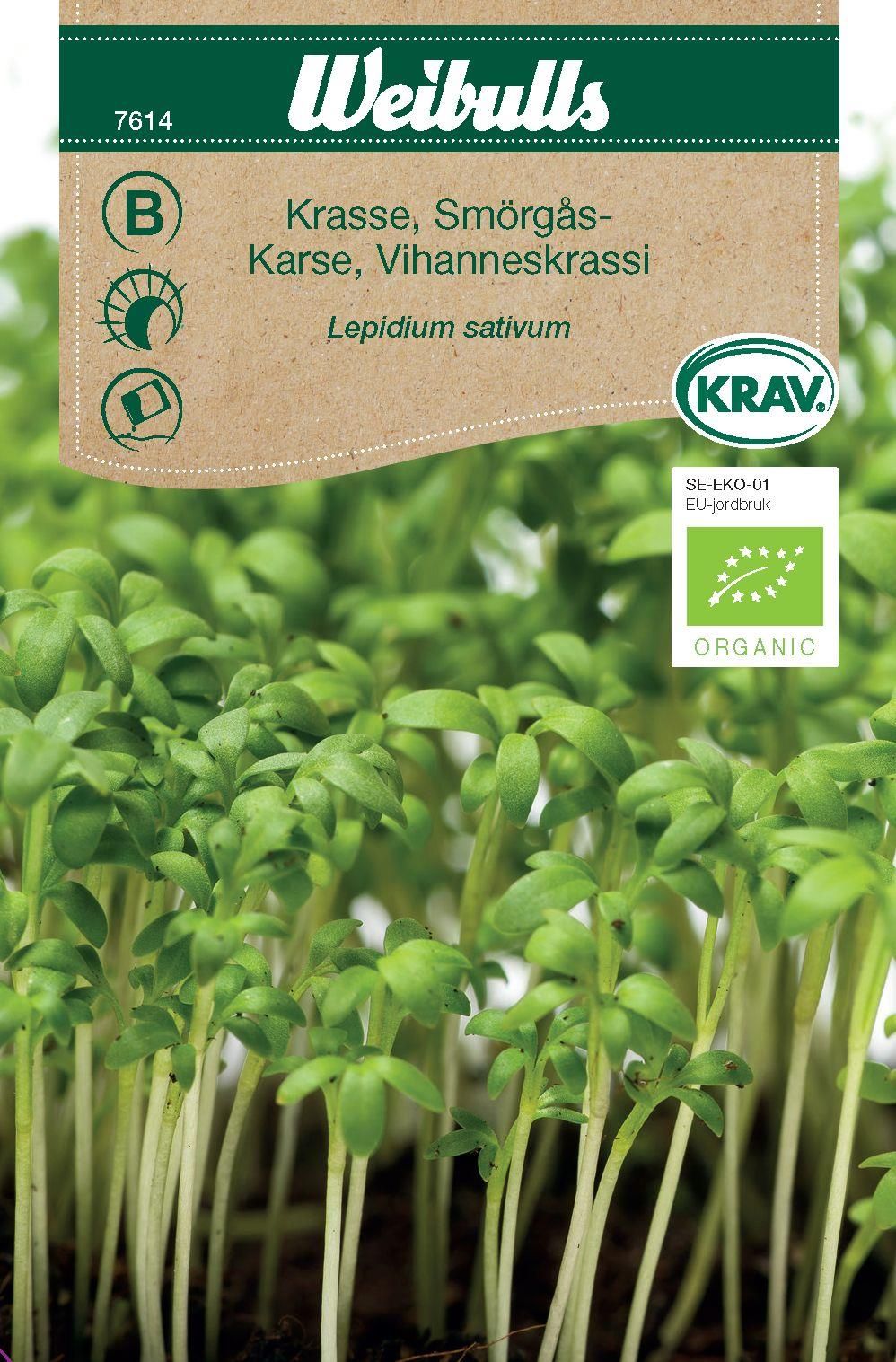 Krasse, smörgåskrasseKRAV Ekologisk