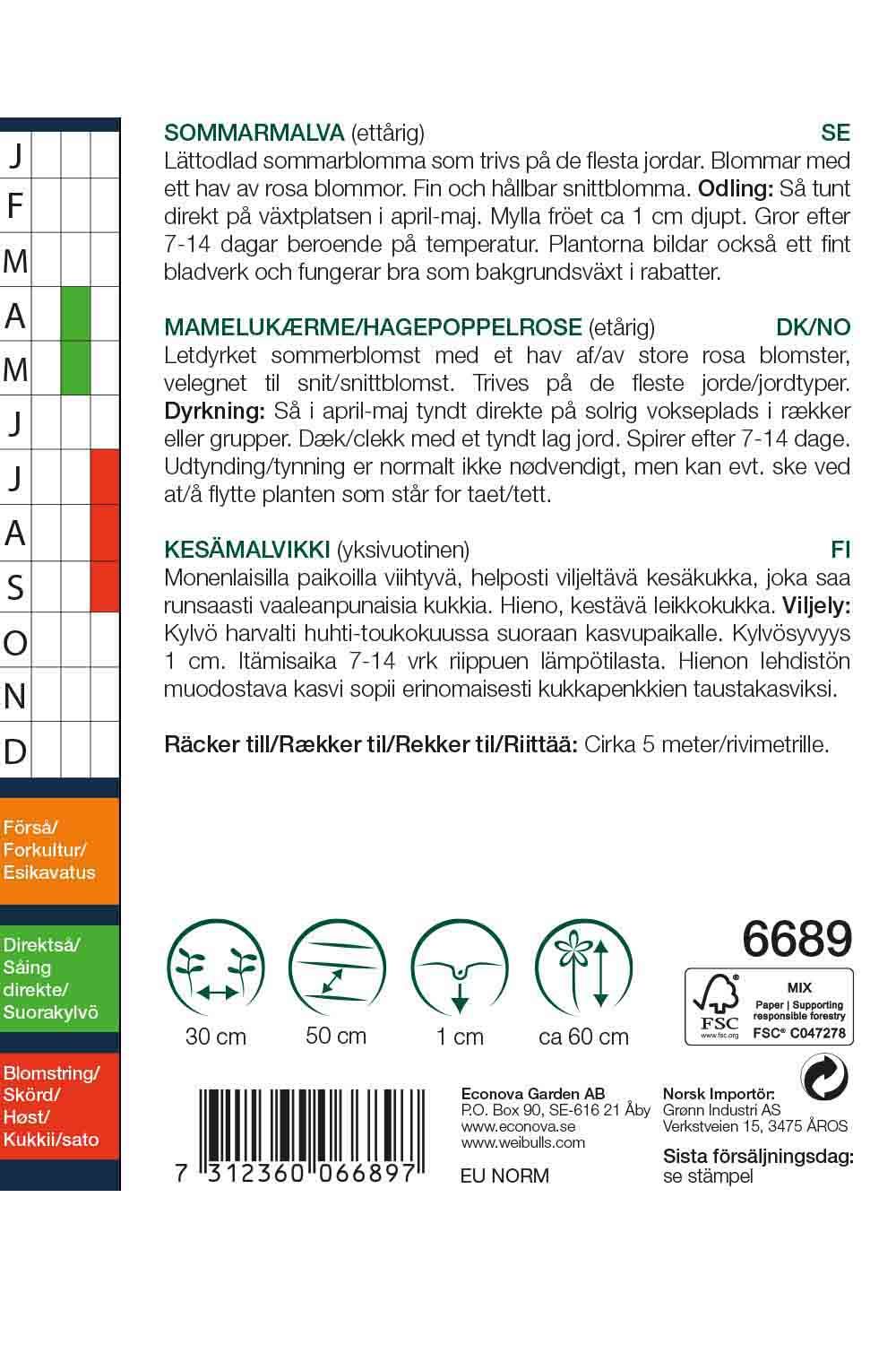 Malva sommar