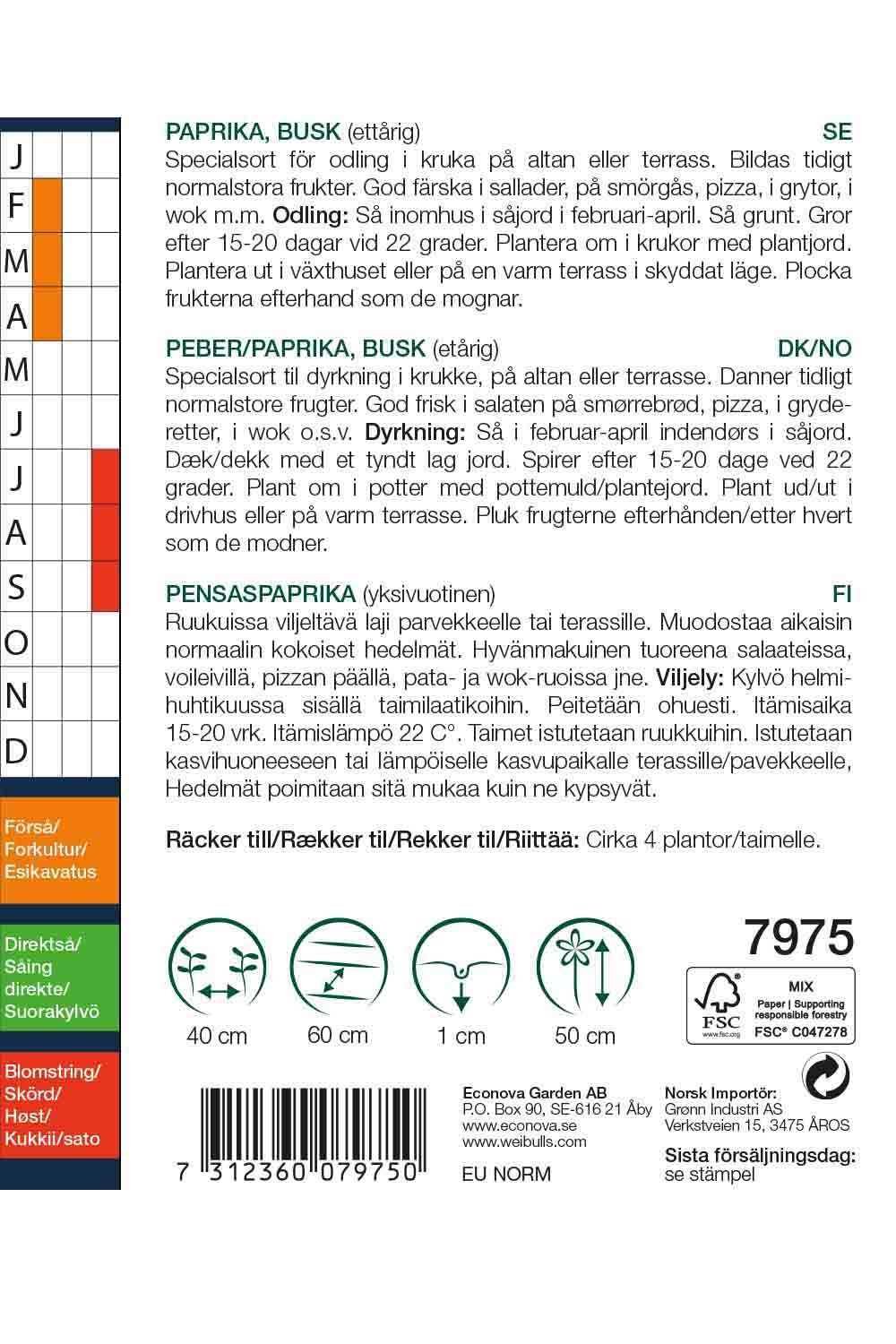 Paprika busk