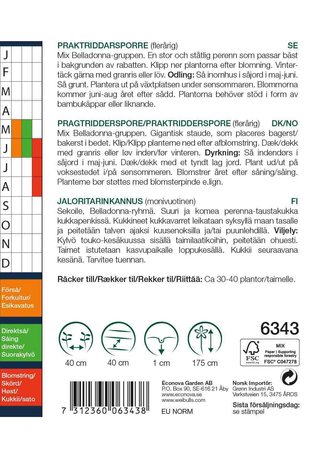 Riddarsporre, prakt-