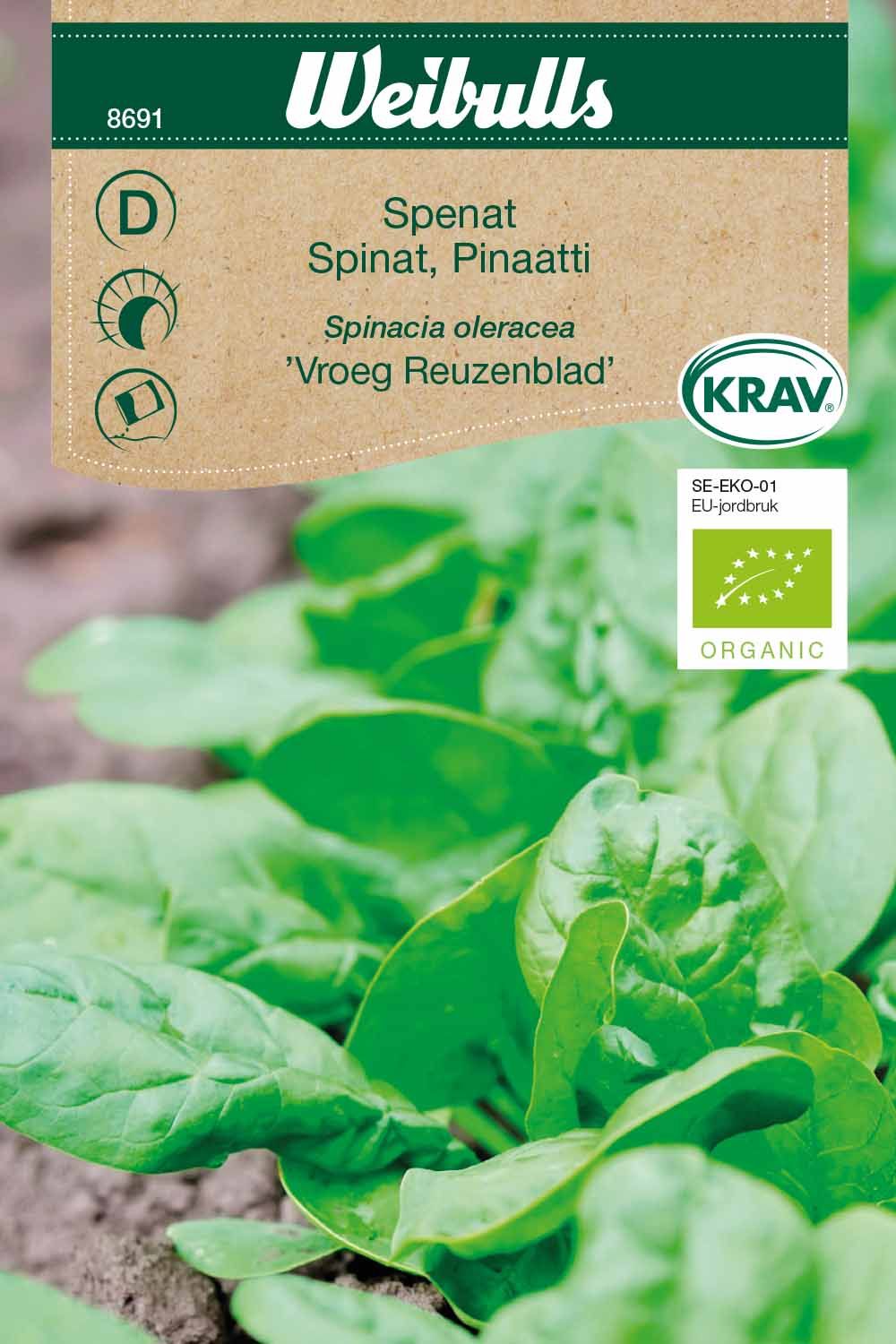 Spenat BIO KRAV/eko