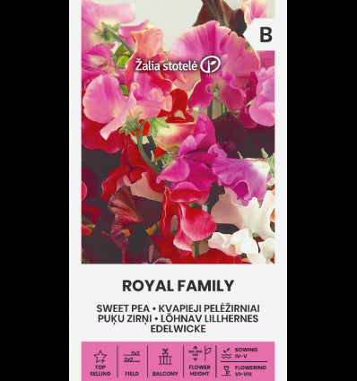 Sweet Pea Royal Family