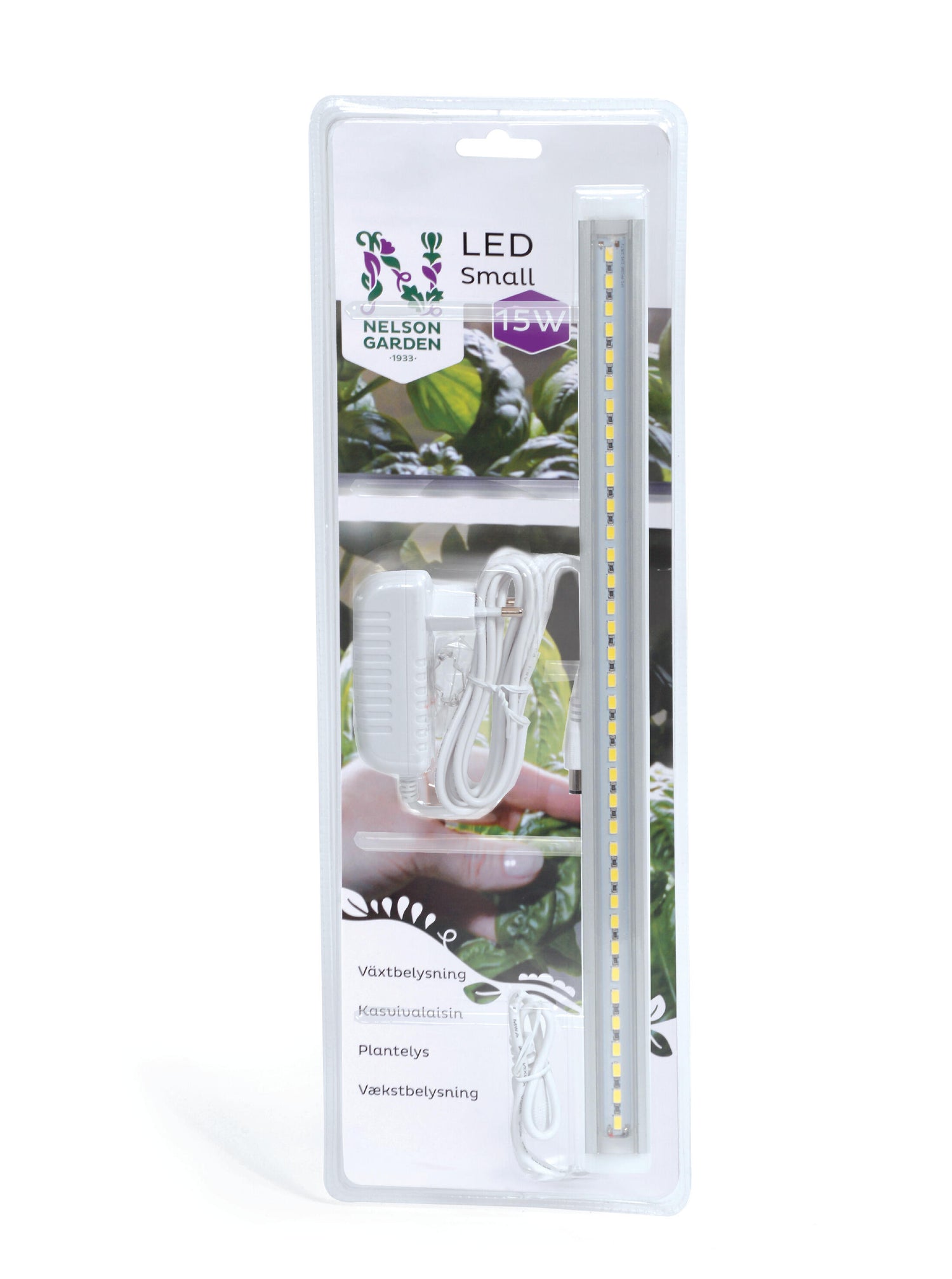 Växtbelysning LED med adapter