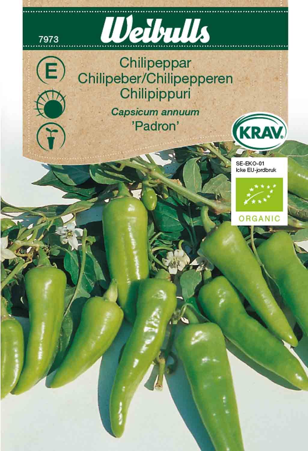 Chilipeppar KRAV