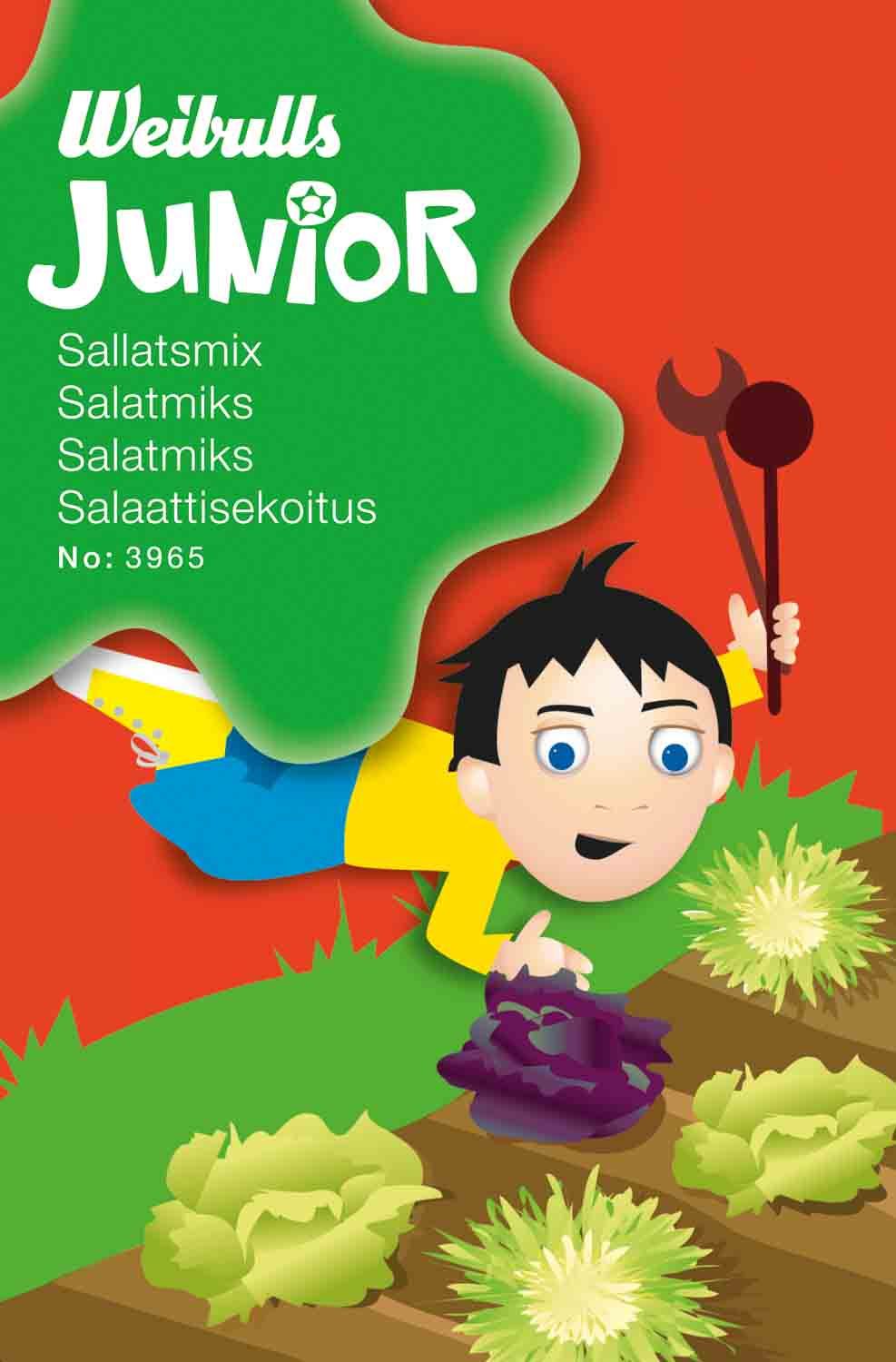 Junior sallatsblandning