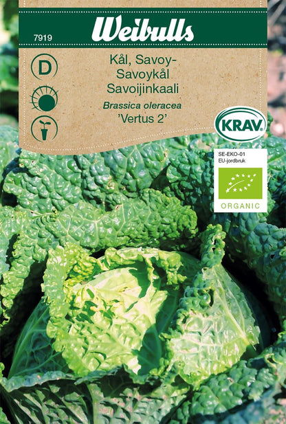 Kål, Savoy KRAV