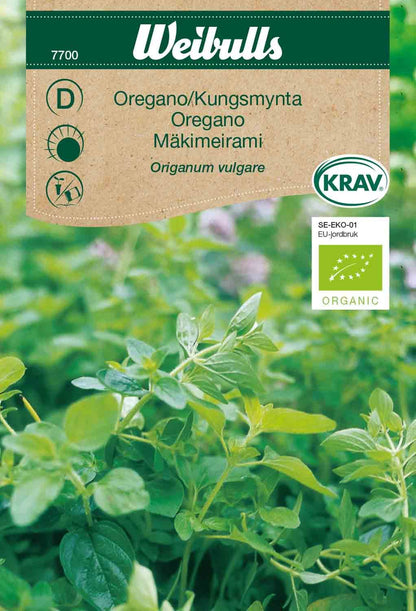 Oregano KRAV